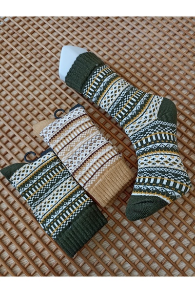 Rocks For Patterned Thick Viscose Elite 2-Piece Women's Socks