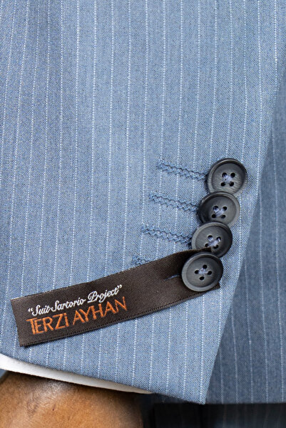 Terzi Ayhan Classics Double Breasted Striped Suit