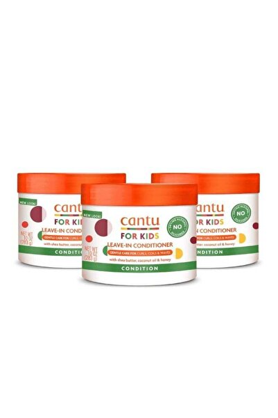 Cantu Care for Kids Leave-In Conditioner with Shea Butter, 40 oz (Pack of 3 x...