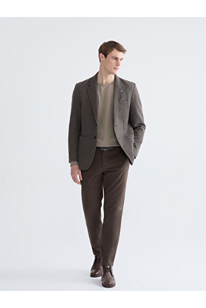 LC Waikiki Бежевий стандартний фасон чоловічий блейзер