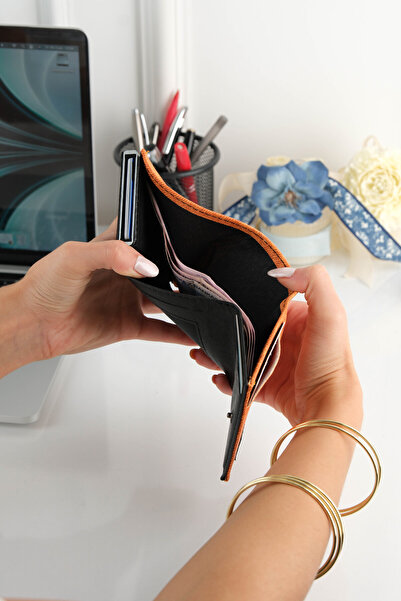 Blatoune Polo Unisex Denim Leather Wallet – Premium Quality Aluminum Mechanism, Card Holder for Women & Men