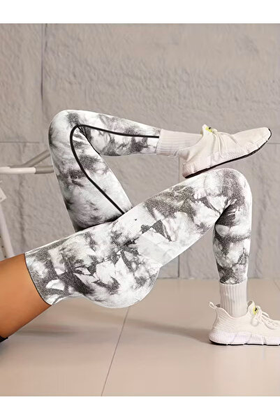 CEDAN Ευέλικτο, μοτίβο μπατίκ, παντελόνι προπόνησης για ανύψωση γλουτών, πλένεται στο πλυντήριο, αθλητικό στυλ