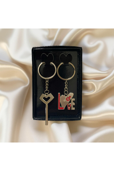 TREND Çiftlere Özel 2 li Metal Anahtarlık