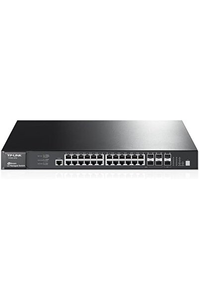 TP-LINK T3700G-28TQ Jetstream 28-Port Gigabit L3 Managed Switch with 4 Combo Gigabit SFP Slots