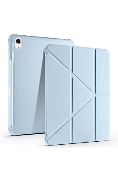 Sneezy Apple iPad Air 11'' M3 2025/M2 2024 Uyumlu Üçgen Katlanabilir Kalem Şa...