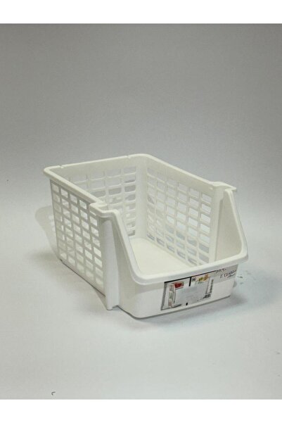 Living حامل خضراوات بلاستيكي أبيض