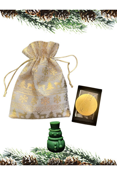 FAV'Or -Choose the best for you body Gold Cosmetic Gift Set "Santa's Bag"