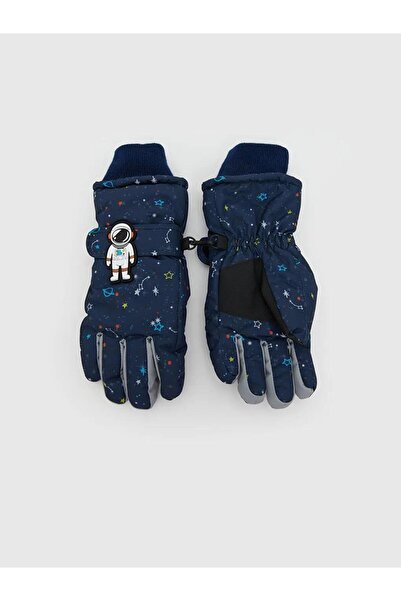 LC Waikiki Printed Boys' Snow Gloves (W5)