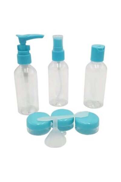 SASHA Multi-Color Empty Travel Container Set - 6 Pieces