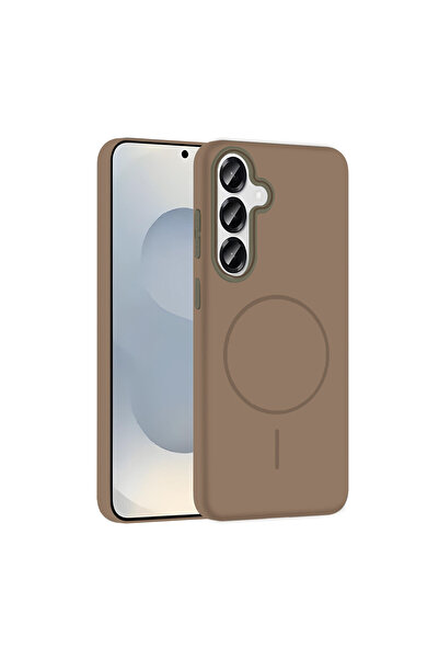 ceppark غطاء Joko Samsung Galaxy S25 بروش Magsafe - تيتانيوم صحراوي