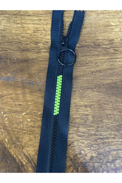 Gönülden Tasarım 24x3 см зъбчата неонова зелена черна цип