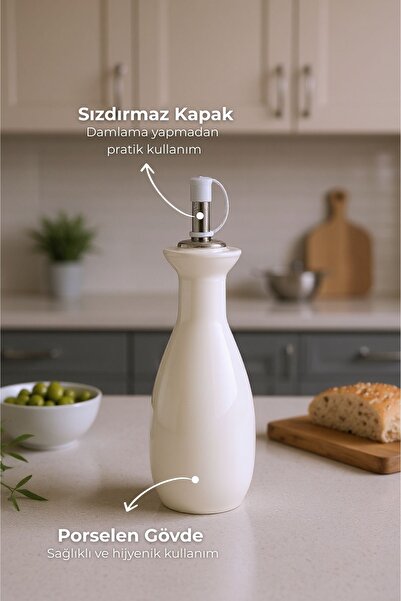 Bambum Tiago Bamboo Stand Oil Bottle Vinegar Bottle Salt and Pepper Shakers