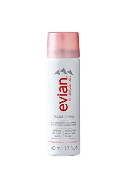 Evian ايفيان - بخاخ مرطب ومنعش للوجه - 50 مل