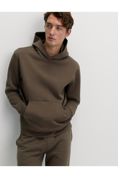 Marks & Spencer Pamuk Karışımlı Kapüşonlu Sweatshirt