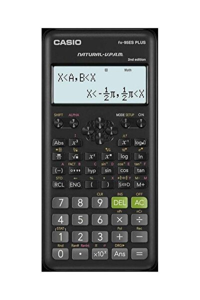 Casio FX-95ESPLUS-2WDTV Scientific Calculator (Black)