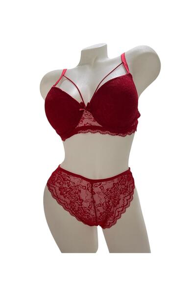 irem içgiyim Women's Cross String Bra Set