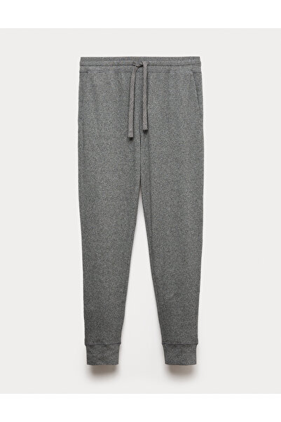 Marks & Spencer Saf Pamuklu Waffle Pijama Altı