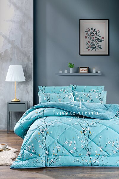 ChicMaison Розкішна двоспальна пухнаста ковдра | БЕЗ ПРОСТИРАДЛА | Набір для ...