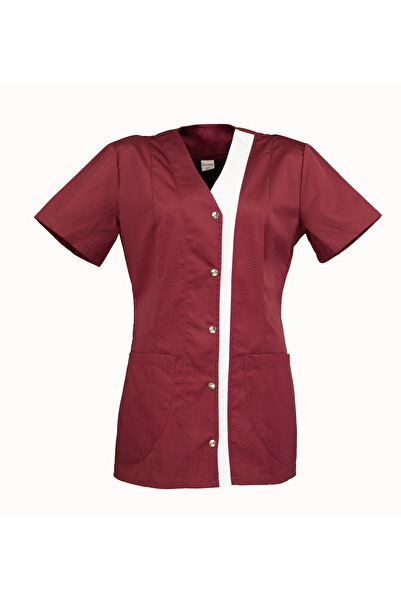 AVD SAFETY Women's medical gown - slim fit, functional pockets, snaps