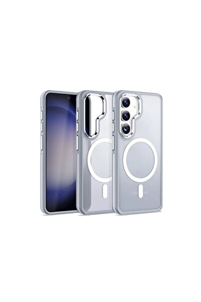 ceppark غطاء جوكو سامسونج جالاكسي S24 وينر ماج سيف - رمادي