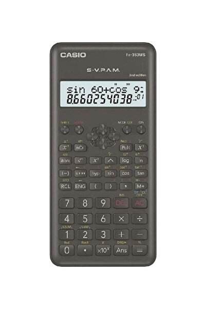 Casio 2nd Edition Non-Programmable Scientific Calculator Black