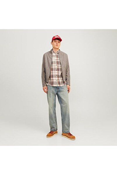 Jack & Jones Jack&Jones Dylan Clean Men's Brown Crew Neck Jacket