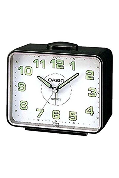 Casio Analog Table Alarm Clock White/Black 9 × 10.7 × 6cm