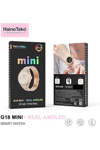 HAINOTEKO G18 Mini Ladies Smart Watch with AMOLED Display