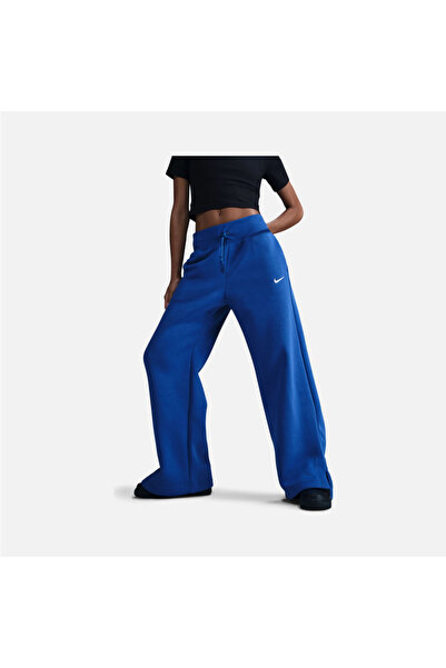 Nike Sportswear Phoenix Fleece High-Waisted Wide Kadın Eşofman Altı (yousport...
