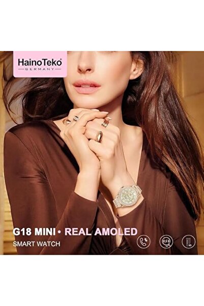 HAINOTEKO G18 Mini Ladies Smart Watch with AMOLED Display