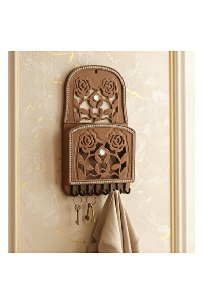 abnturk Plastik Dekoratif Duvar Askılığı – Anahtarlık ve Mektupluk Organizer ...