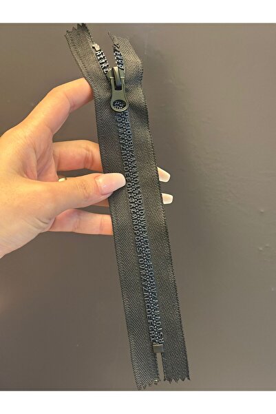 Gönülden Tasarım Fermoar cu dinți 22x4 cm ALBASTRU ÎNCHIS