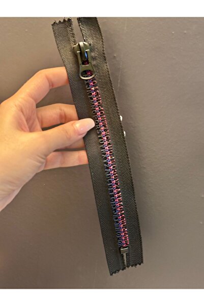 Gönülden Tasarım 22X4 CM DİŞLİ HARFLİ FERMUAR RENKLİ