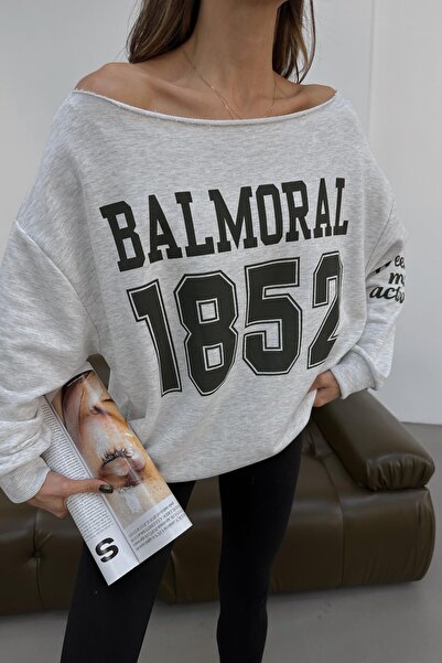 mylove بلوزة بالمورال باللون الرمادي الميلانج