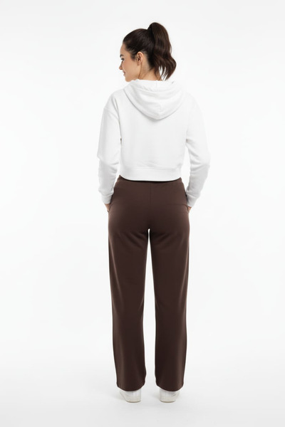 CoCo Modal Fabric Basic Pants with Elastic Waistband and Drawstring