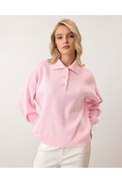 ANUBİS سترة تريكو بياقة بولو للسيدات