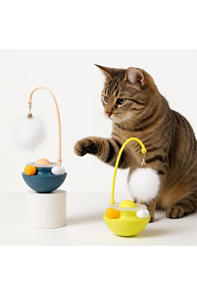 PATICOOL Zilli Avocado Cat Toy | Interactive Dumble Ball and Sound Cat Toy