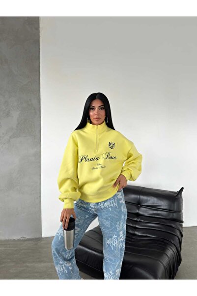 TOFİX textile sweatshirt moda burada başlar 3 iplikli şardonlu şehir sitili