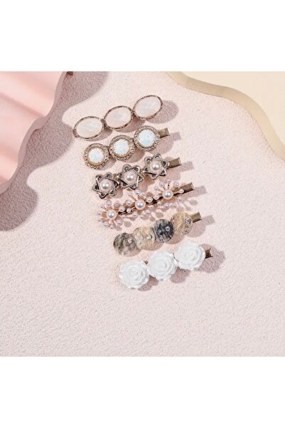 Accessories Hei White Stylish Daily Use Women's Hair Accessory Hairpin Set