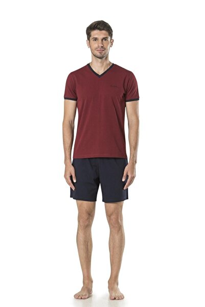 Pierre Cardin Men's Groom Dowry Knitwear Ropdöşambır 5-Piece Pajama Set Special Boxed