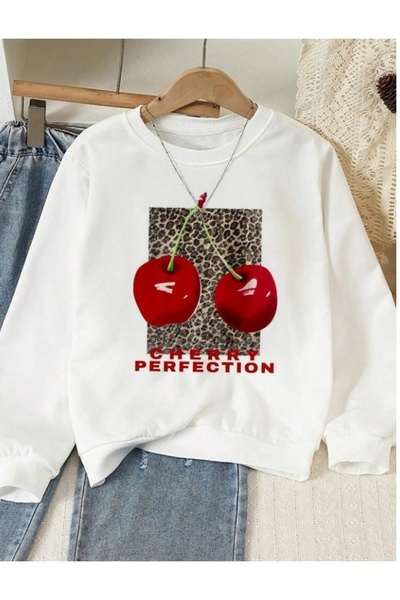 CARLA MARA وايت كرز مطبوع قصة فضفاضة 3 سويت