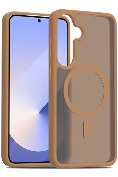 Joko غطاء سامسونج جالاكسي إس 25 جوتا ماج سيف (181636) - بني