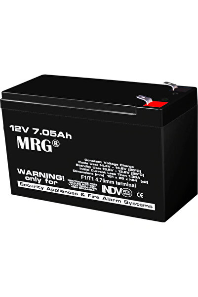 MRG Acumulator plumb acid M-485, 12V-7Ah, Reincarcabil, Negru