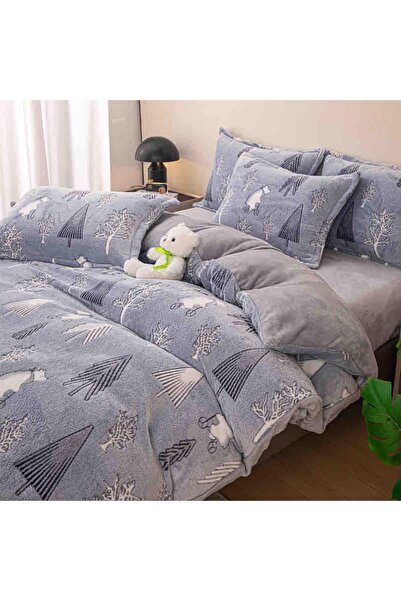 OEM Cocolino fluffy bedding, with elastic, Double Bed, 4 pieces