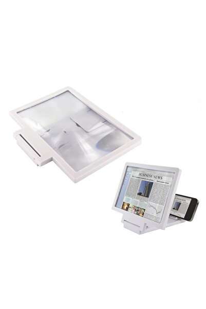 MRG Phone image amplifier L-F1, Magnifier, Foldable, White