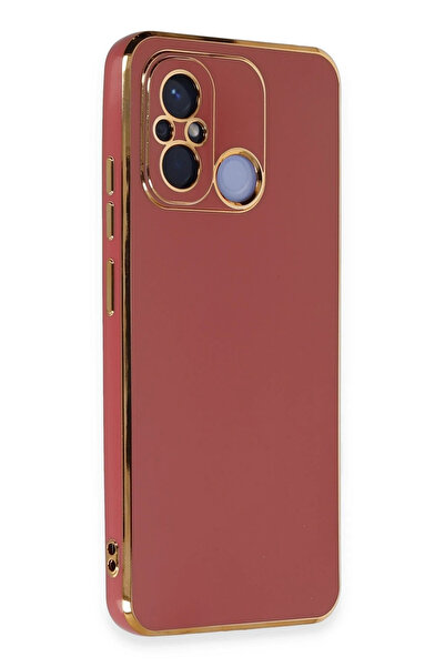 NewFace Sptrns Xiaomi Redmi 12C Case Volet Silicone (180032) - Red