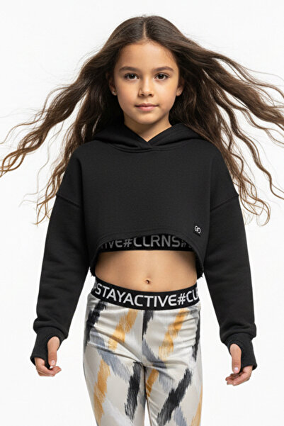 Colorinas Φούτερ με κουκούλα The Crop 3 Thread