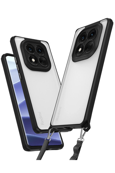 NewFace حافظة سيليكون خماسية الطبقات لهاتف شاومي ريدمي نوت 14 برو 4G (181439)...