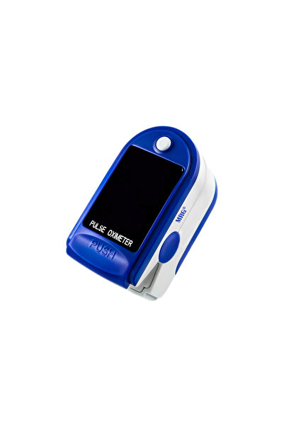 MRG Pulse Oximeter M-JZK-302, Digital Display, For Finger, White / Blue