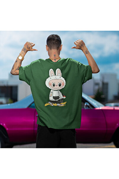 Koi Art Design Μπλουζάκι Badboy με στάμπα / Oversize Unisex T-Shirt / 95% Βαμ...